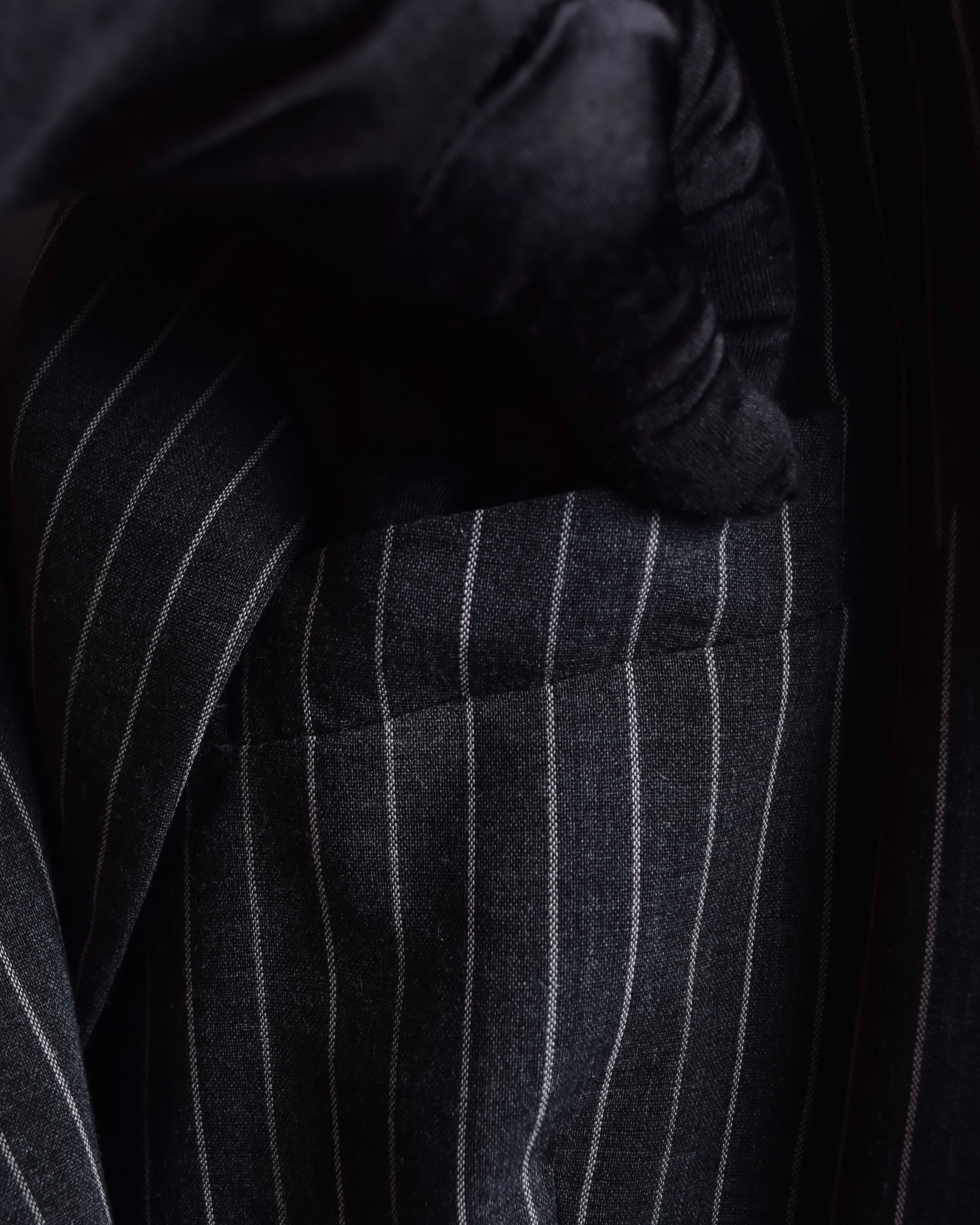 "Dolce & Gabbana" White striped shaped tailored jacket