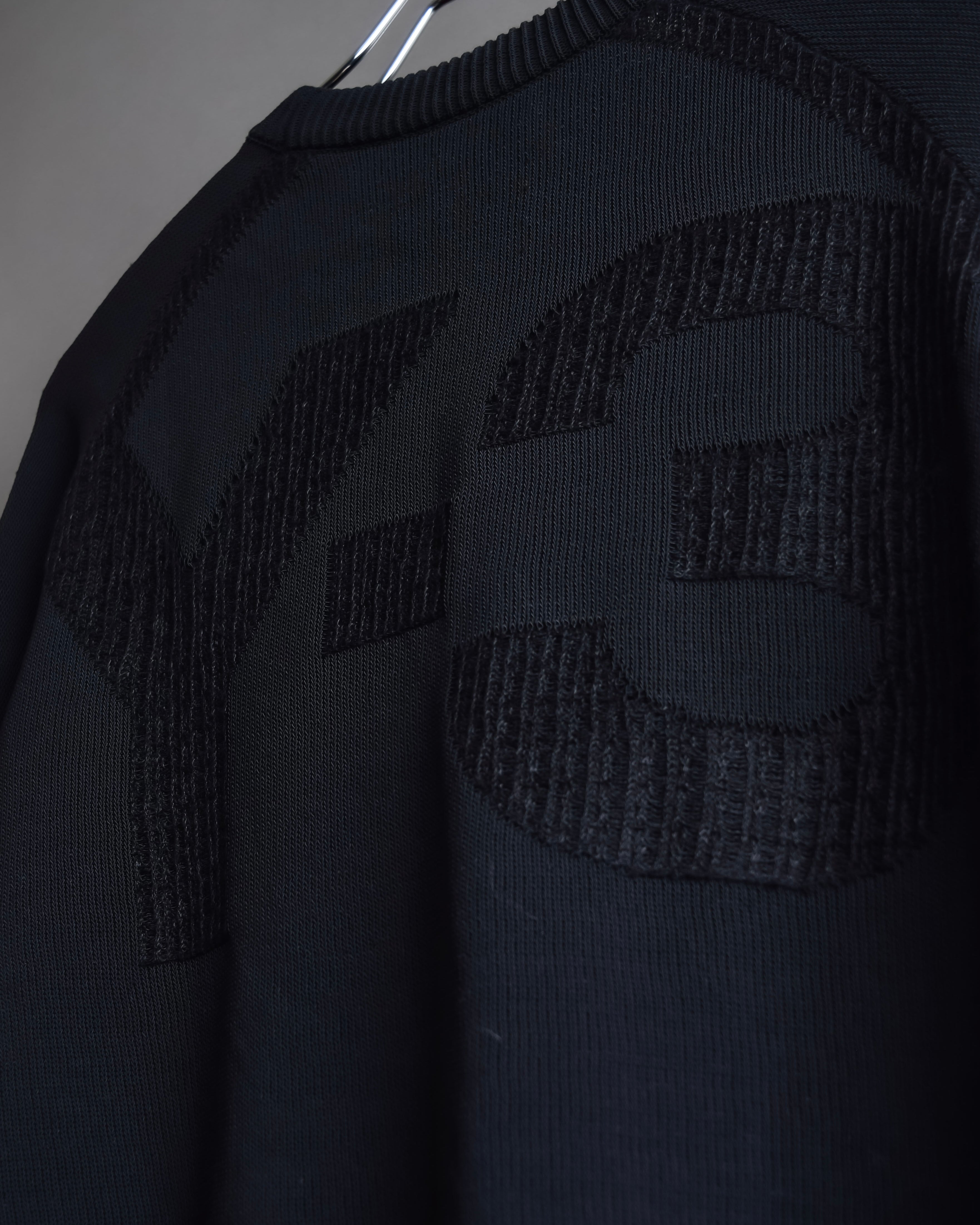 "Y-3" Logo engraved knit pullover