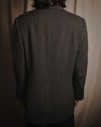 "VALENTINO GARAVANI BOUTIQUE"
Late 80’s - Early 90’s soft-structured birdseye wool tailored jacket