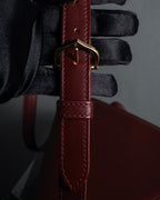 "Cartier" Les Must de Cartier geometric design shoulder bag