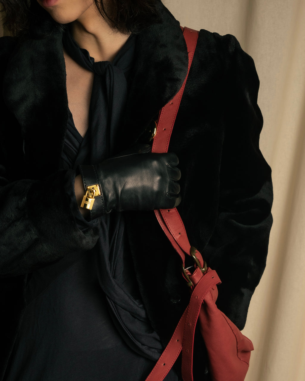 -SPECIAL- "Maison Martin Margiela"
 00'sLate period-13's Double strap design large shoulder bag