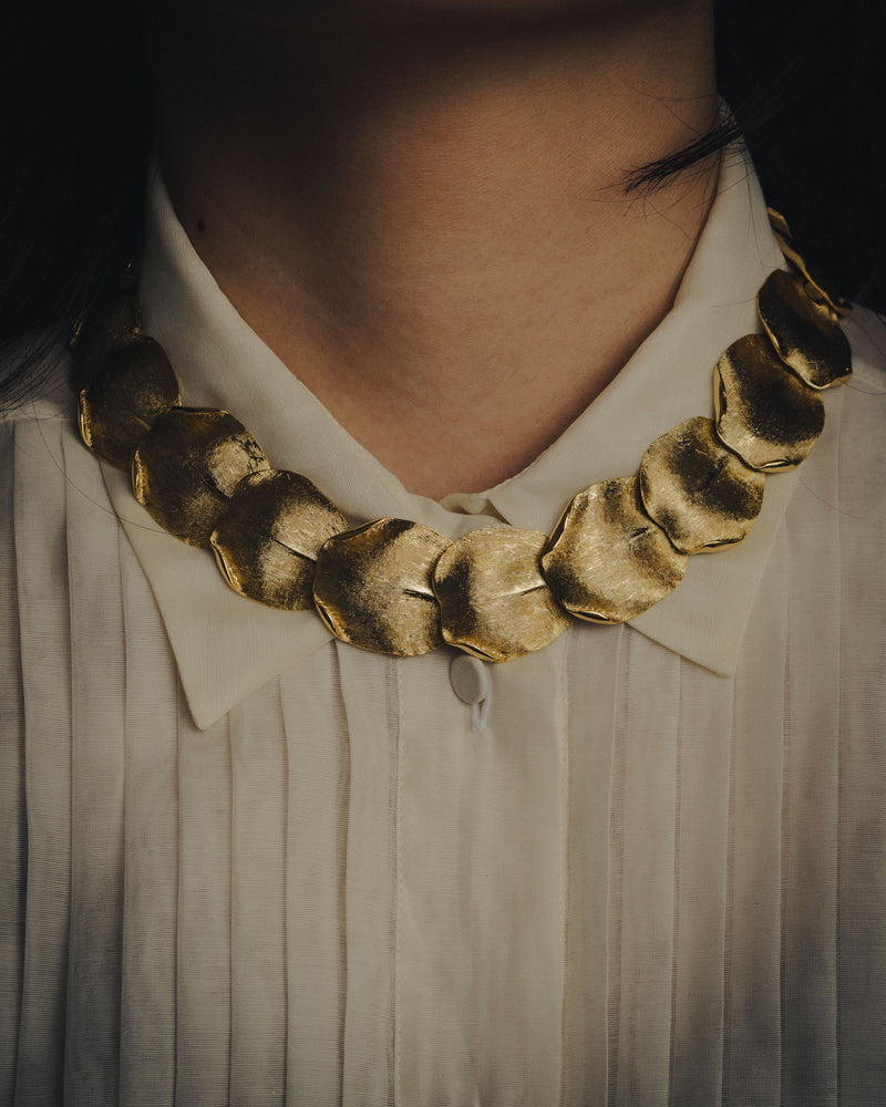 -SPECIAL- “BALENCIAGA” 2000-2012 Ghesquière era sculptural petal necklace