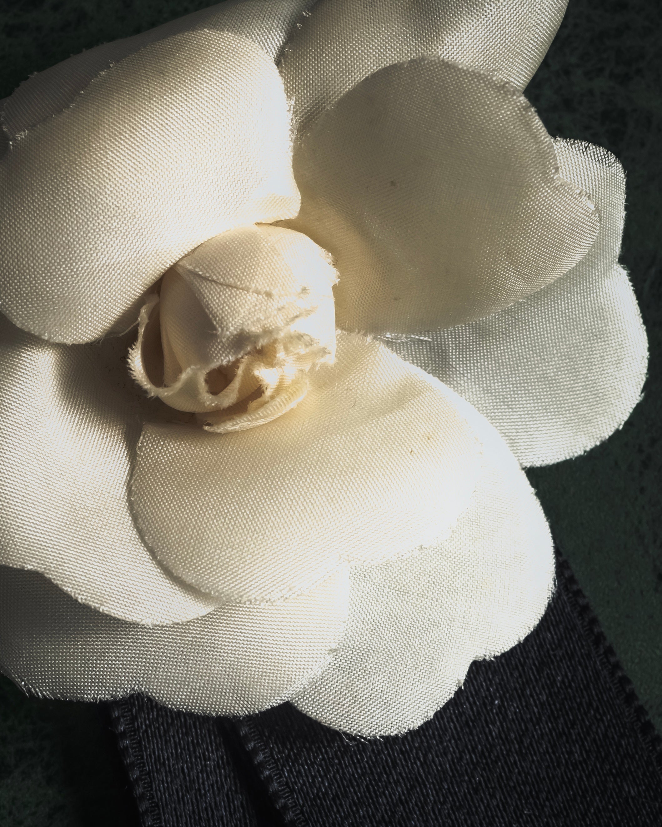 -SPECIAL- "CHANEL" 00's Boutique decoration with camellia motif brooch