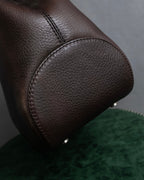 "Sergio Rossi" Flexible leather one-handle bag