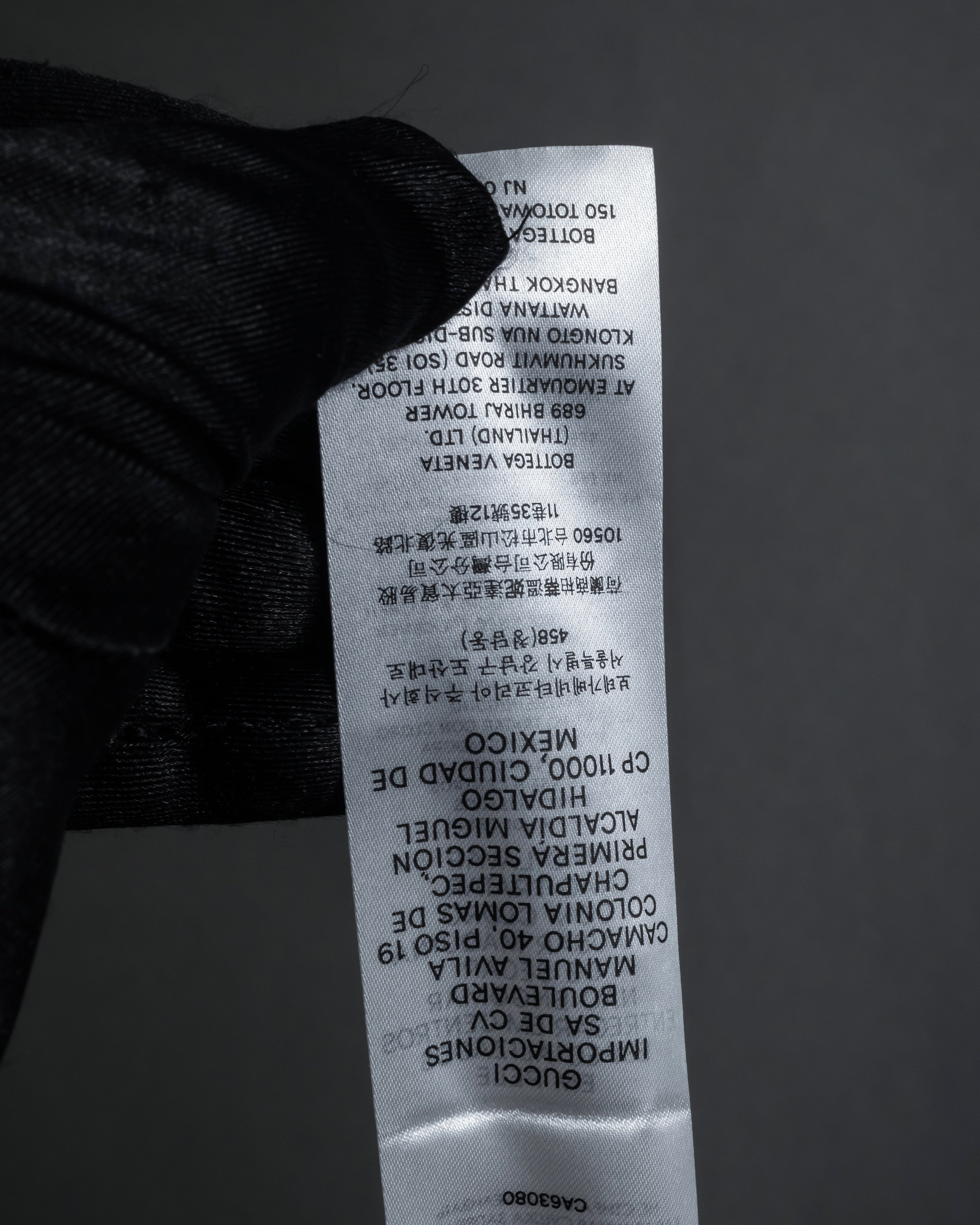 "BOTTEGA VENETA" Long-haired fur design leather gloves