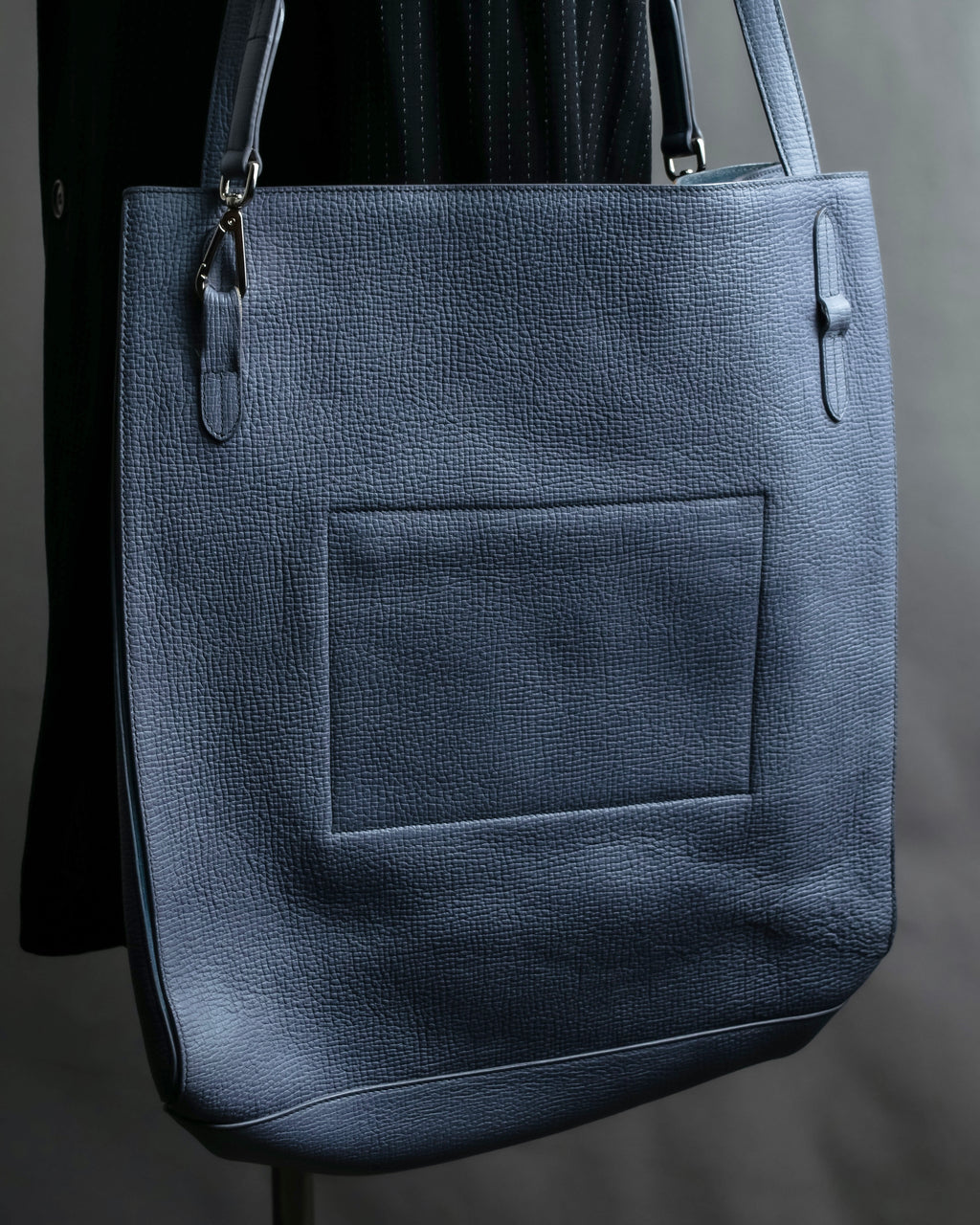 “JIL SANDER” beautiful sky blue leather shoulder bag