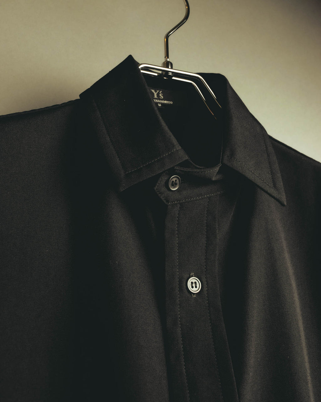 "Y's" 00's Minimalist wool shirt