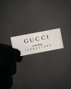 “GUCCI” 2016–2019 Web stripe crystal bow brooch