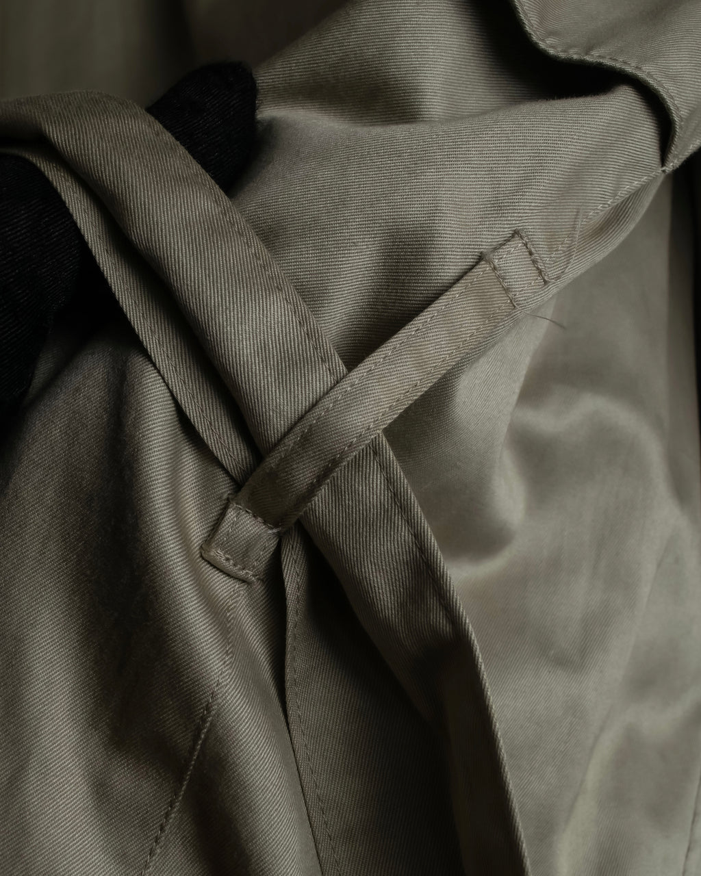 "BURBERRYS" Classic military detail maxi length trench coat