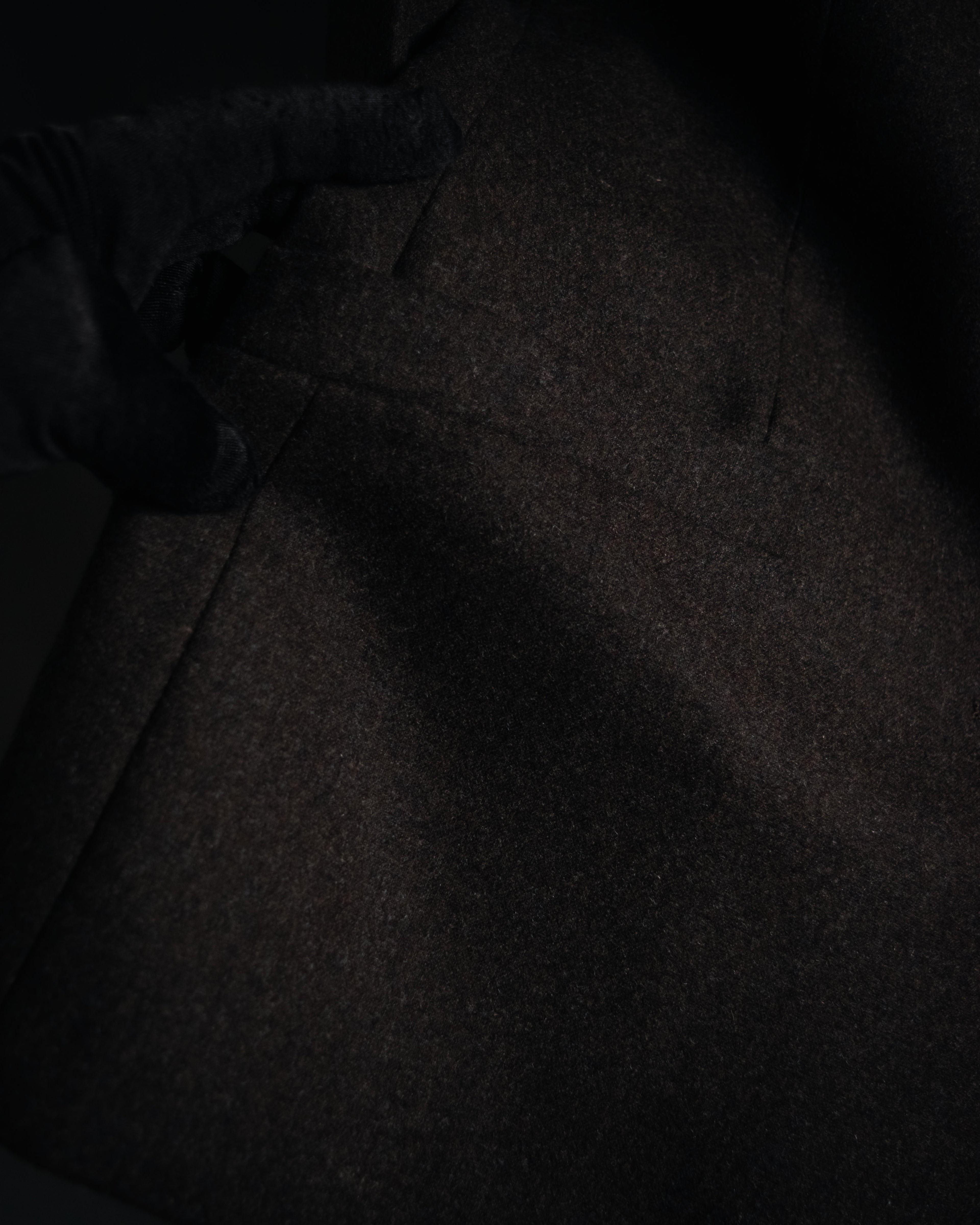 “Salvatore Ferragamo” 2000’s Four button tailored wool blend jacket