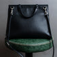 "GUCCI" Bamboo design grained leather 2way handbag