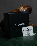 "CHANEL" Typography logo design round ring