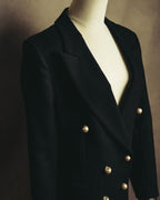 "CÉLINE" 10's Structured double-breasted blazer
