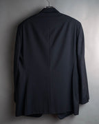 “ARMANI COLLEZIONI” 00’s Pinstriped three button suit set