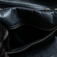 "MASAKI MATSUSHIMA" Outer zipper design leather shoulder bag