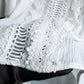 "ISABEL MARANT" Lace knit frill docking sheer blouse