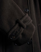 "MAX&Co." 90's Classic maxi-length angora mix long coat