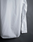 "DIOR HOMME" 00's Edith Slimane design sophisticated white shirt