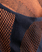 "PLEATS PLEASE ISSEY MIYAKE"
 Marble print dolman sleeve tops