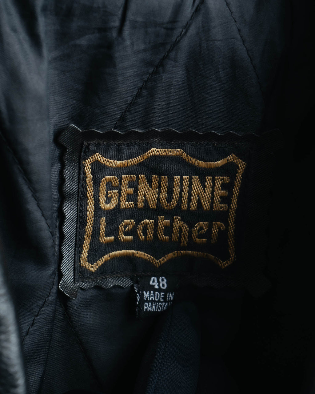 -MOOD MILLÉSIMES- 80’s-90’s heavy-grain double riders jacket