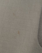 "CHANEL" Large lapel double breasted straight line coat