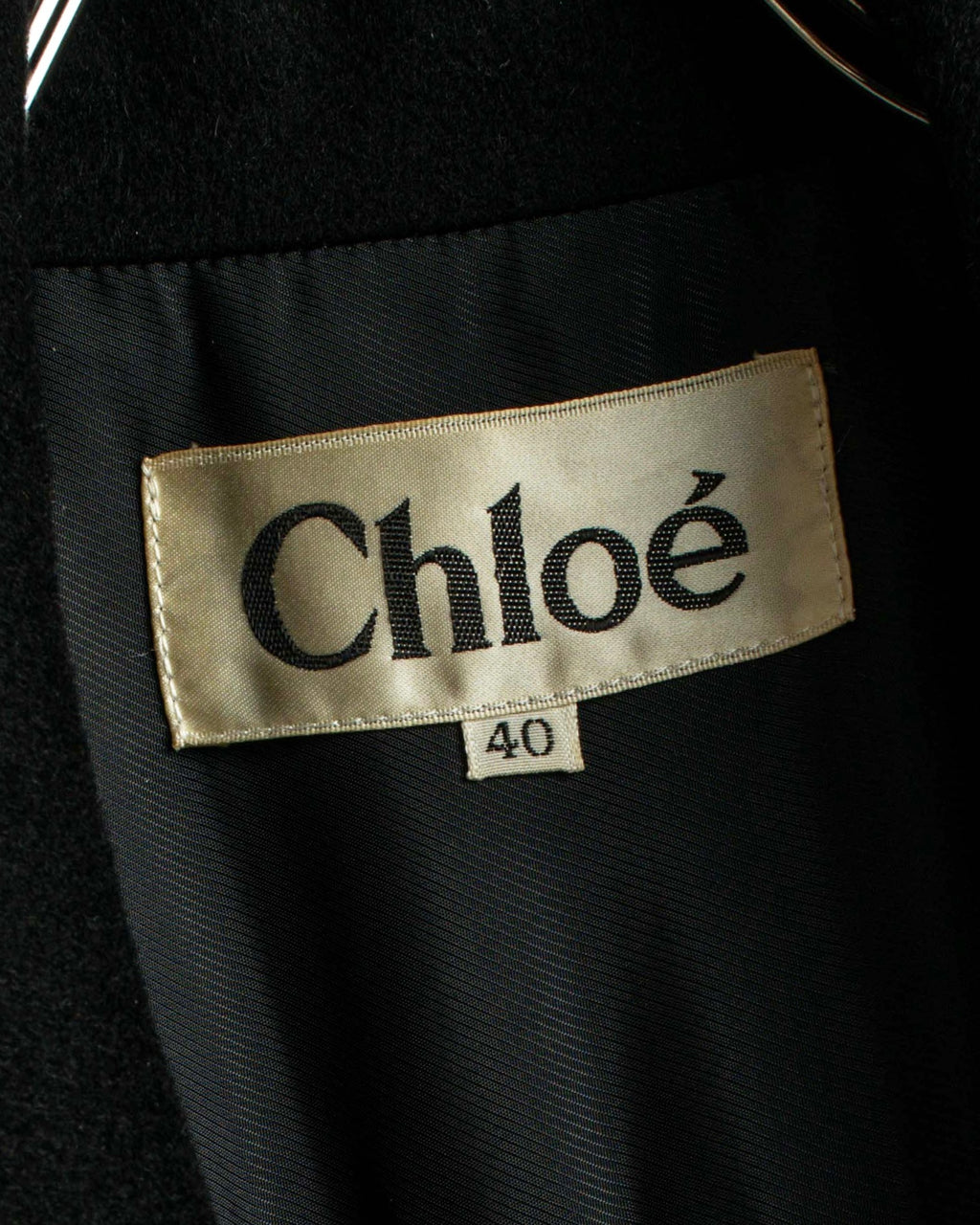 "Chloe" Peak lapel classically tailored chester coat