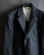 "MIHARA YASUHIRO" Hidden zip detail tailored jacket