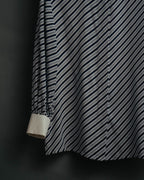 "Christian Dior" 80's-90's Striped silk blouse