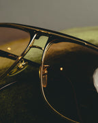 "BALENCIAGA" 80's-90's Oversized aviator sunglasses