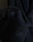 "PAUL SMITH" Satin-switched striped tailored jacket