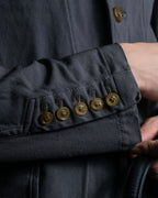 "COMME des GARCONS COMME des GARCONS" Stitchwork placket cut line coat