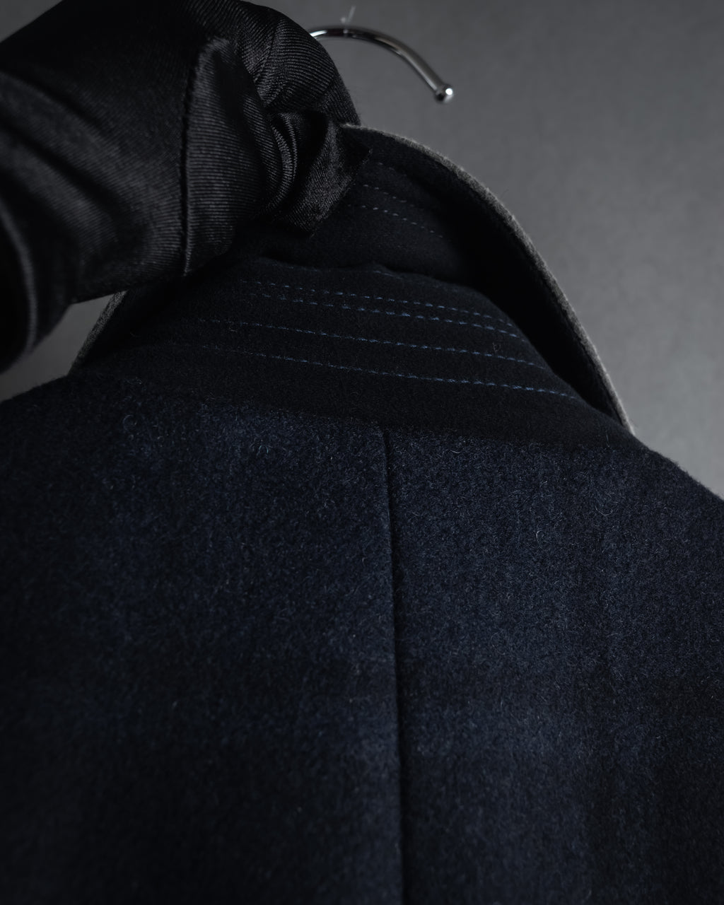 "HUGO BOSS" Double-breasted plaid coat