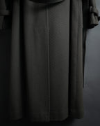"Christian Dior" 70’s Classically tailored belted trench coat