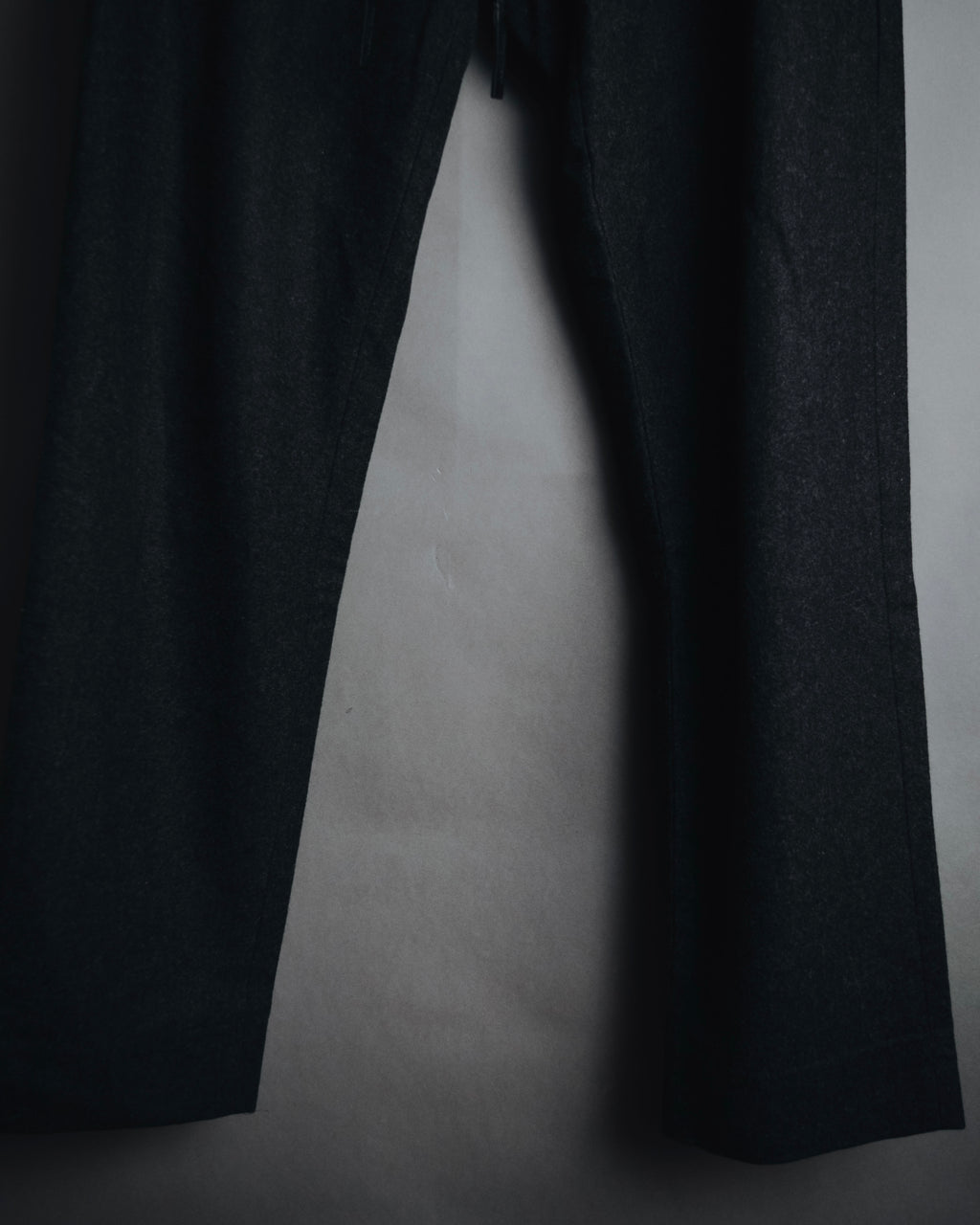 "Maison Margiela" 2016AW drawstring wool tailored slacks