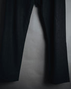 "Maison Margiela" 2016AW drawstring wool tailored slacks