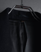 Abrigo doble botonadura de lana de los años 90 de YVES SAINT LAURENT