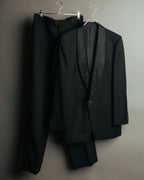 “Christian Dior MONSIEUR” 80’s-90’s Classic black tuxedo set-up