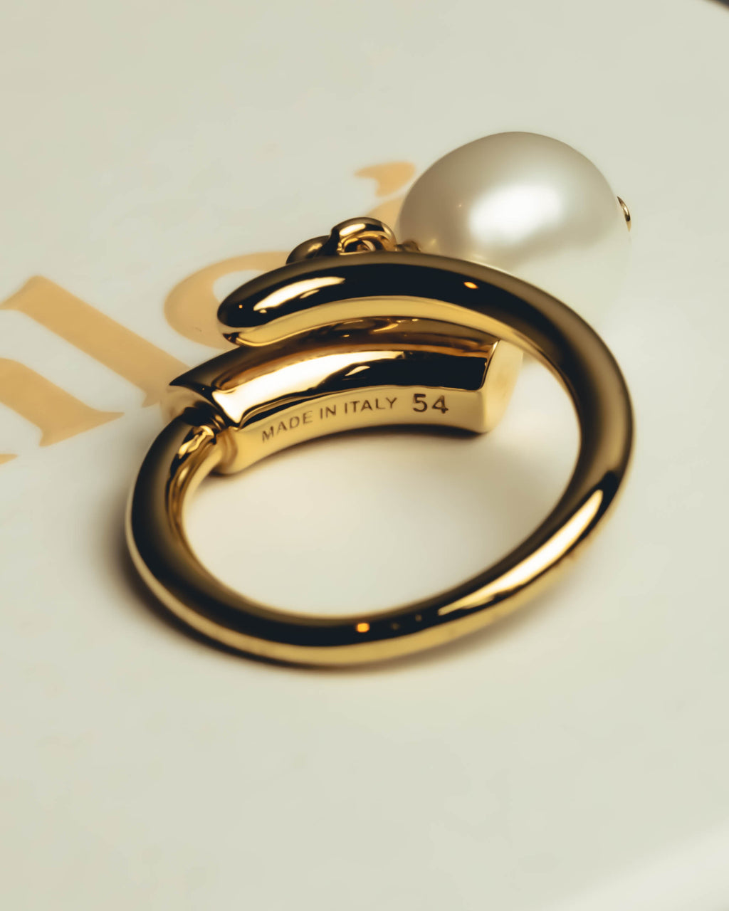 "Chloé" 2020's Pearl charm ring