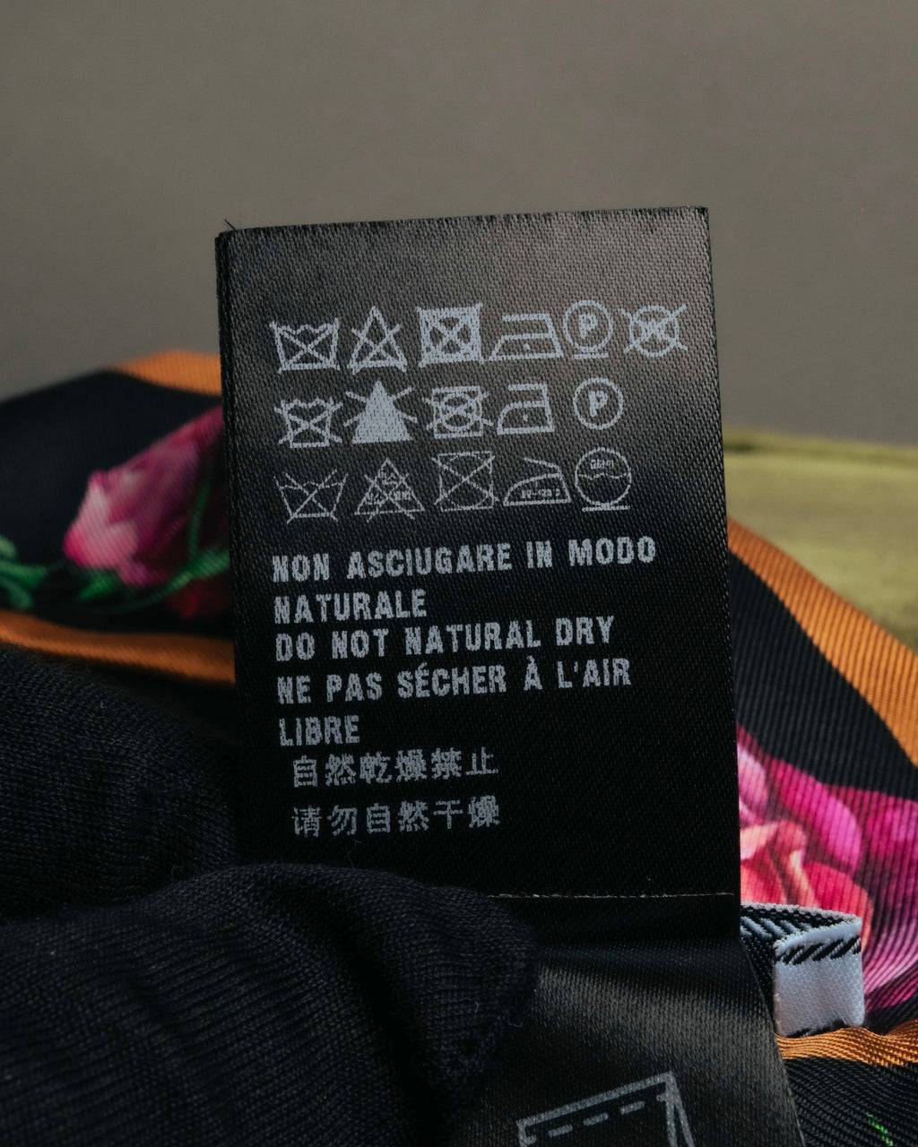 "PRADA" 2020's Floral silk skinny scarf