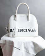 "BALENCIAGA" VILLE TOP HANDLE LEATHER HANDBAG
