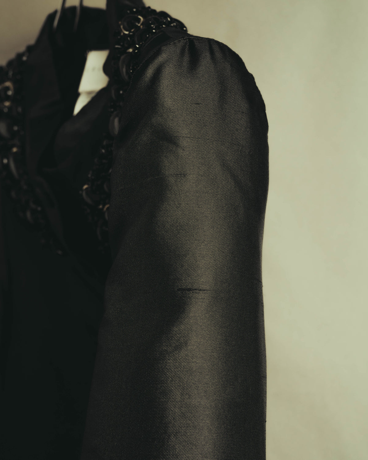 "CELINE" 00's Embellished silk coat