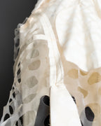 "MAISON MARGIELA" 20SS Polka dot tulle layered skirt