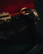 –SPECIAL– "VALENTINO GARAVANI"
00’s Jeweled frame leather bag