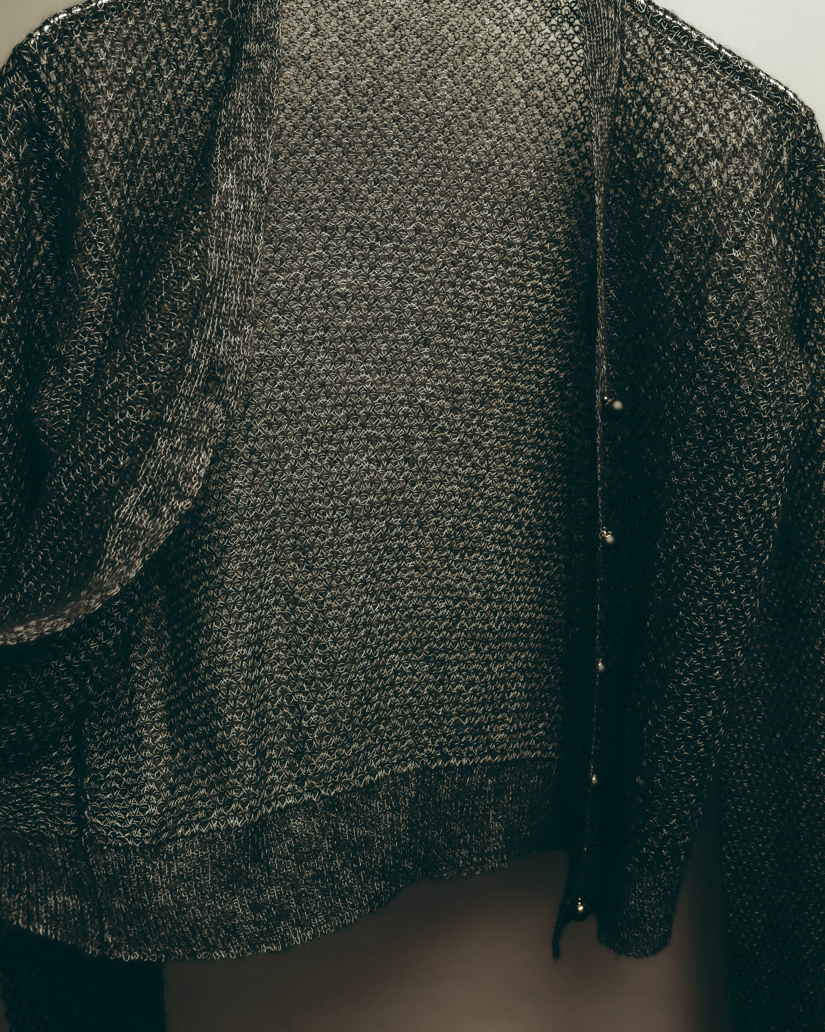 -SPECIAL- “Christian Dior” 2017-2023 Textured sheer knit ensemble