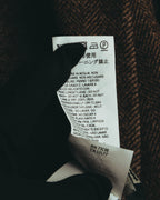 “WEEKEND MaxMara” 2010’s herringbone jersey single-button tailored jacket