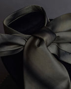 "GUCCI" Gradient dyed gradation silk necktie