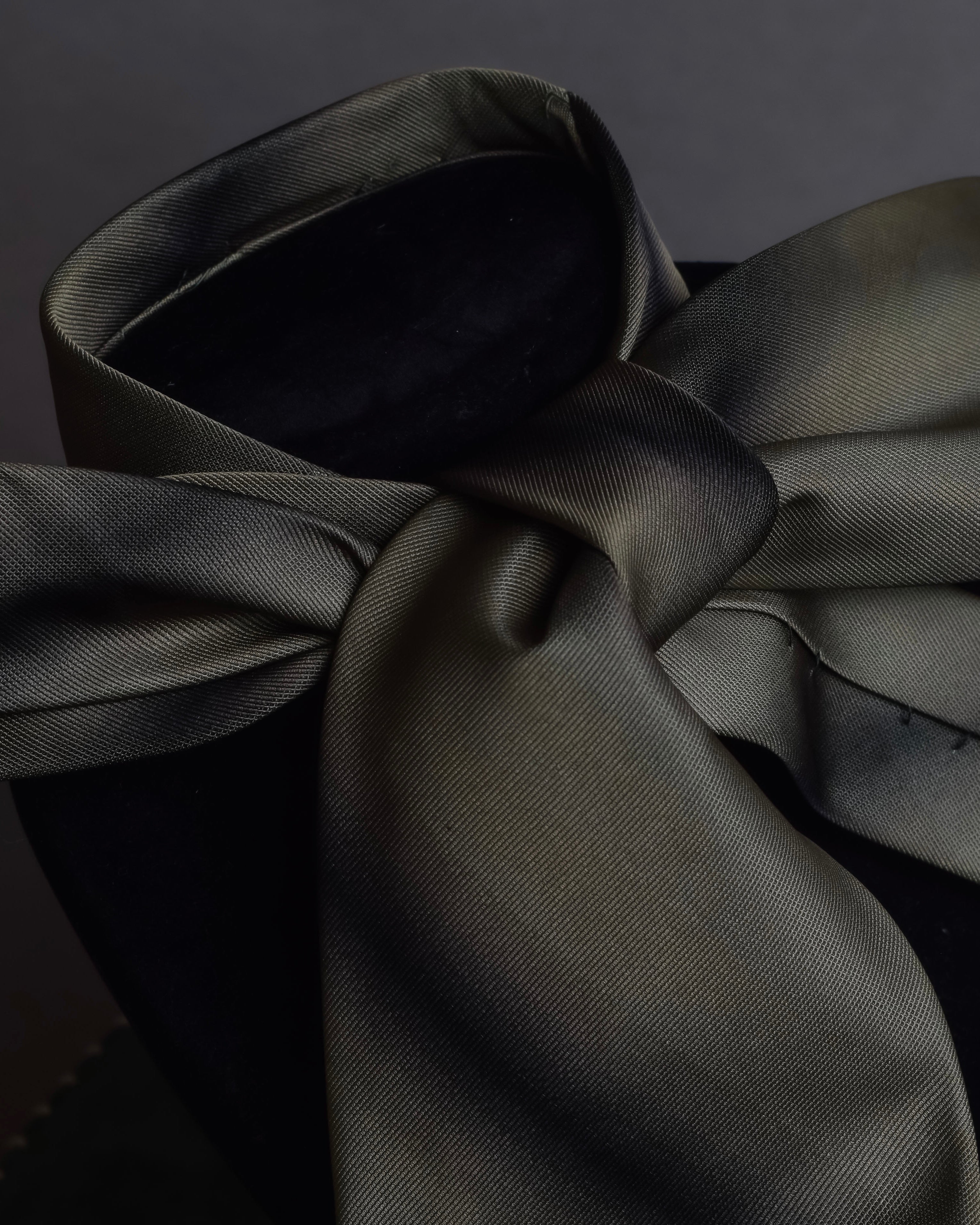 "GUCCI" Gradient dyed gradation silk necktie