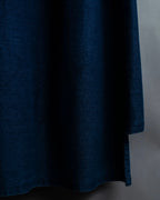 “MM6” front cut designed dennim long pull over