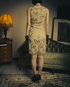 –SPECIAL– "VALENTINO" 00's-10's Embellished lace cocktail dress