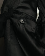 “PRADA” 90’s-00’s Wool cashmere checked tailored jacket